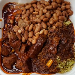 Chevron Refinery Cafeteria - Mole pork