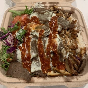 King Mediterrano - King Bowl with Chicken and Gyro - Mediterranean Near Me - Torrance, California King Mediterrano - King Bowl with Chicken and Gyro - Mediterranean Near Me - Torrance, California