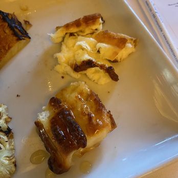 Fogo de Chão - The Brazilian cheese with honey! Don't skip this one. - Brazilian Near Me - Pasadena, California