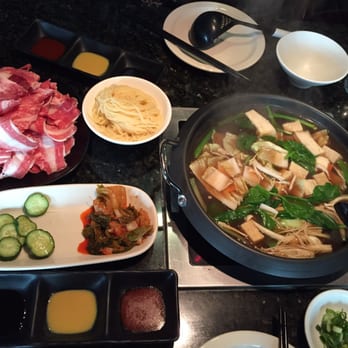 Shabu Wara - Yummy Jeon Gol pot with wagyu beef. The best are the homemade fresh noodle - Asian Fusion Near Me - Chino, California