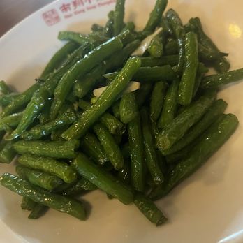 Nan Xiang Soup Dumplings - Sauteed String Beans with Garlic - Shanghainese Near Me - Bethesda, Maryland