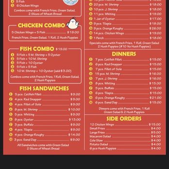 Charlie's Fish & Chips - Menu - Soul Food Near Me - Los Angeles, California