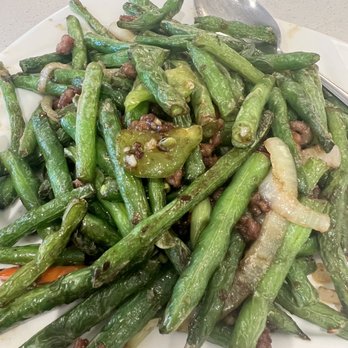 Hon Kee BBQ & Seafood - Stir-Fried String Beans Malaysian Style - Barbeque Near Me - Chicago, Illinois Hon Kee BBQ & Seafood - Stir-Fried String Beans Malaysian Style - Barbeque Near Me - Chicago, Illinois