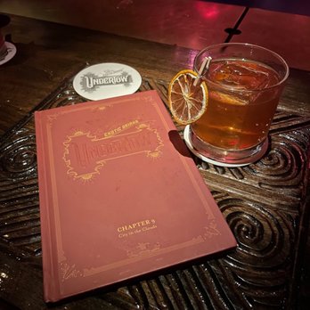 UnderTow Gilbert - Book of Hao - Cocktail Bars Near Me - Gilbert, Arizona