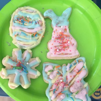 Sweet  And Fun Desserts - Decorating Easter sugar cookies. So much fun! - Desserts Near Me - Chula Vista, California