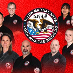 Talon Martial Arts - Instructors Cody, Joe, Carrie, Master Quay, Jeff Brian, Caelen, Fiona