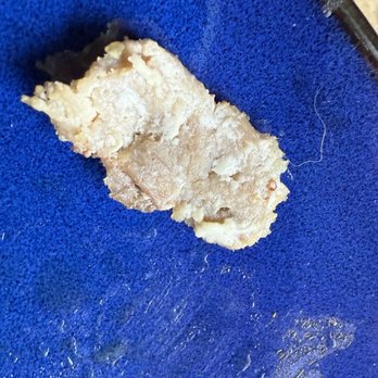 Pappy Jacks Restaurant - Hair on the piece of steak. Yuck - Burgers Near Me - Springtown, Texas