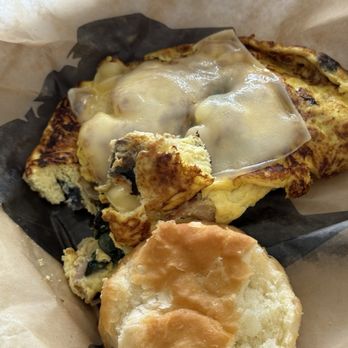 Pancake Joes - Spinach mushroom omelet - American Near Me - San Antonio, Texas