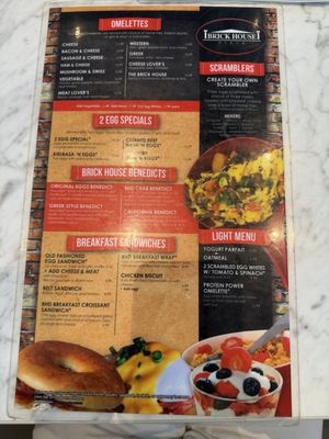 Menu photo 1 Brick House Diner Midlothian, VA
