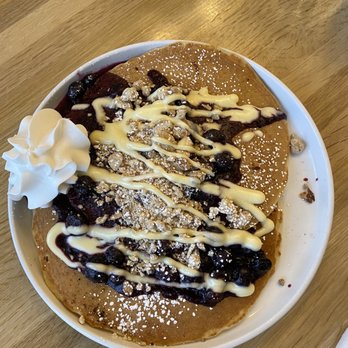 Eggsburgh - Danish Blueberry Danish Pancakes - Breakfast & Brunch Near Me - Salt Lake City, Utah