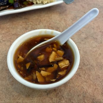 Veggie Lee - Daily soup, Hot & Sour. It was too thick as too much corn starch was used. - Vegan Near Me - Hayward, California Veggie Lee - Daily soup, Hot & Sour. It was too thick as too much corn starch was used. - Vegan Near Me - Hayward, California