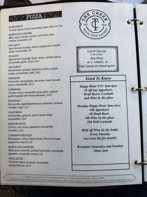 Menu photo 7 The Creek Eatery San Jose, CA Menu photo 7 The Creek Eatery San Jose, CA