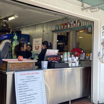 Fish & Chips Cafe - Front of the shop - Seafood Near Me - Monterey, California
