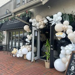 Exterior outside entrance of The Perfect Press Coffee - There for their grand opening festivities - Tampa, Florida Exterior outside entrance of The Perfect Press Coffee - There for their grand opening festivities - Tampa, Florida