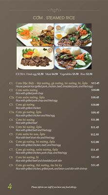 Menu photo 4 Pho Metro Vaughan, ON Menu photo 4 Pho Metro Vaughan, ON