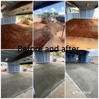 SJM Landscaping - Concrete slab - Landscaping Near Me