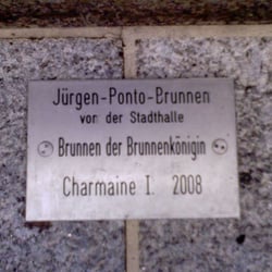 Jürgen Ponto Brunnen - Jürgen Ponto Brunnen