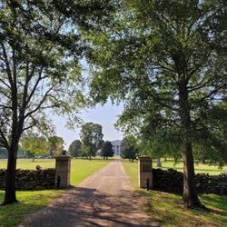 Berry Hill Resort - Beautiful tree lined drive up to the mansion.