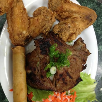 Pho Pasteur Restaurant - Rice Plate combo - Vietnamese Near Me - Union City, California