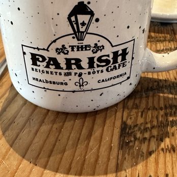 The Parish Cafe - Love the mug - Cajun/Creole Near Me - Healdsburg, California The Parish Cafe - Love the mug - Cajun/Creole Near Me - Healdsburg, California