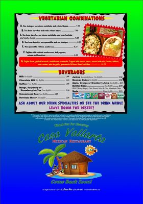 Menu photo 6 Casa Vallarta Mexican Restaurant Eau Claire, WI Menu photo 6 Casa Vallarta Mexican Restaurant Eau Claire, WI