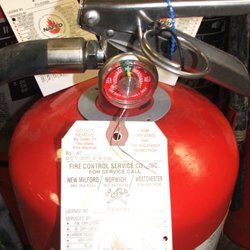 Fire Control Service - We will service your Fire Extinguishers in our office, or at your location