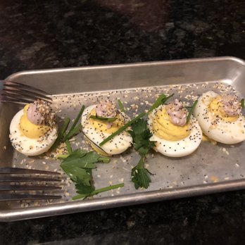 Grace Meat + Three - Best deviled eggs with country ham--- the best I've ever had, and I've had a lot of deviled eggs in my life - Southern Near Me - St Louis, Missouri