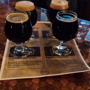 Bierkeller - Flight of Stouts - amazing - German Near Me - Taylor, Michigan