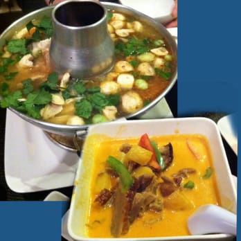 Monster Thai - Pineapple Duck Curry & BOMB Tom Kha Ga Soup (lemongrass) - Thai Near Me - Sherman Oaks, California