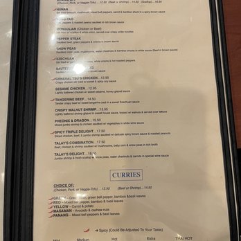 Talay Thai Cuisine - Menu - Thai Near Me - Suwanee, Georgia Talay Thai Cuisine - Menu - Thai Near Me - Suwanee, Georgia