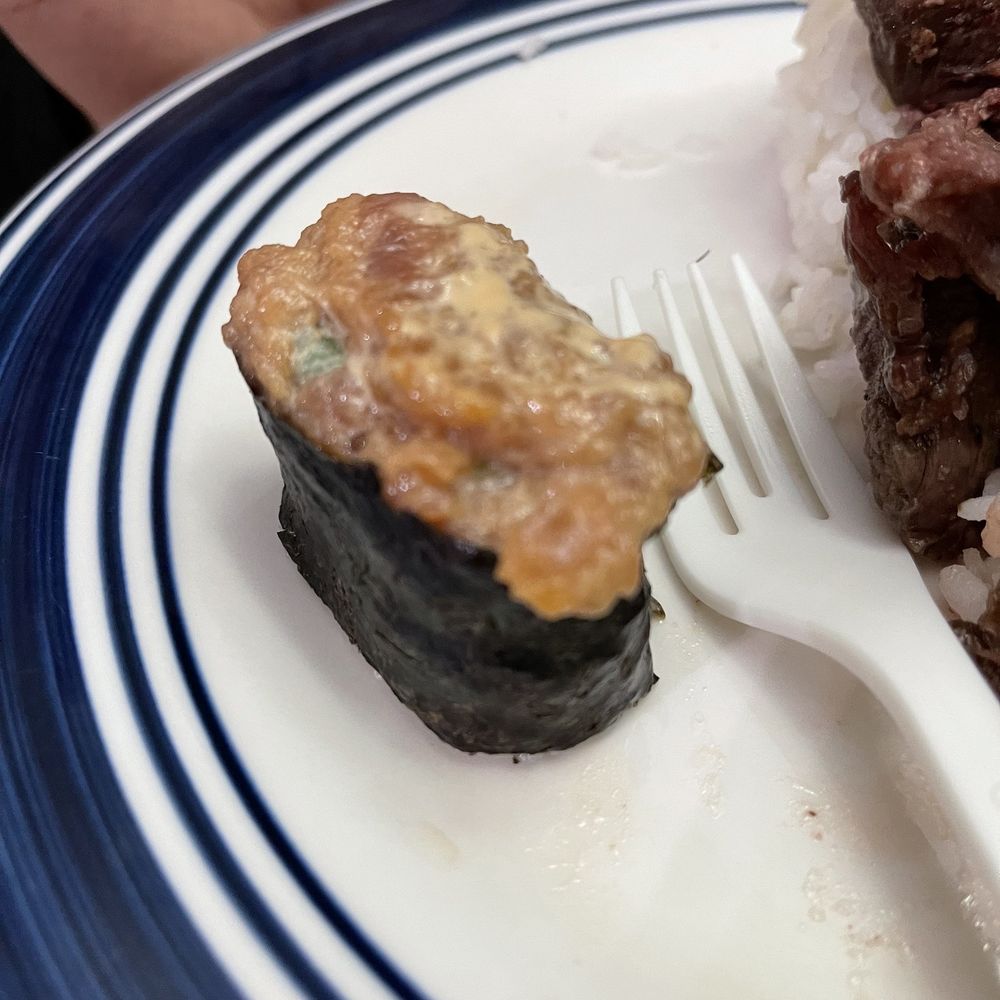 Ninja Sushi - Worst spicy ahi I ever ate! It just tasted so old and slimy. - Sushi Bars Near Me - Kapolei, Hawaii Ninja Sushi - Worst spicy ahi I ever ate! It just tasted so old and slimy. - Sushi Bars Near Me - Kapolei, Hawaii