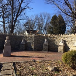 Camp Chesterfield - The spiritual leaders of the world monument.