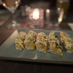 Juanita & Maude - Grilled corn "ribs"- omg I want them again right now!!