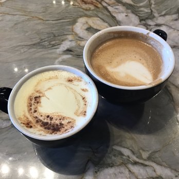Frothy Monkey - Golden monkey and turtle latte - Coffee & Tea Near Me - Chattanooga, Tennessee