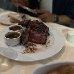 Old Oaks Steakhouse - Dry aged porter house steak AMAZING