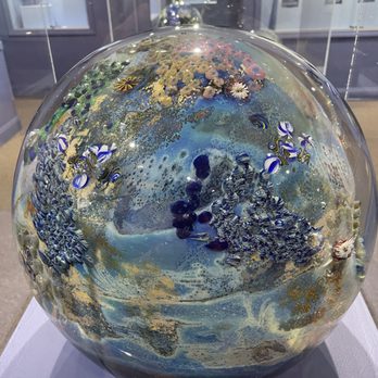 Sandwich Glass Museum - Glass globe on exhibit - Museums Near Me - Sandwich, Massachusetts Sandwich Glass Museum - Glass globe on exhibit - Museums Near Me - Sandwich, Massachusetts