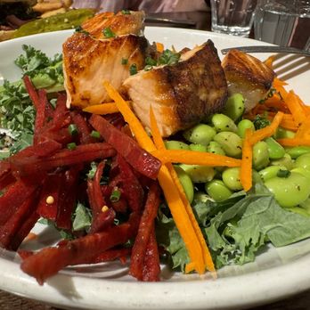 Friedman's - Tiny $24 salad. Just look at the size of the edamame compared to the bowl. - Breakfast & Brunch Near Me - New York, New York Friedman's - Tiny $24 salad. Just look at the size of the edamame compared to the bowl. - Breakfast & Brunch Near Me - New York, New York