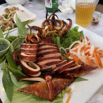 Bien Hen Restaurant - Whole Squid - Seafood Near Me - Westminster, California