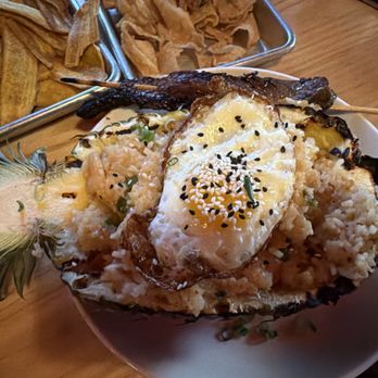 South Seas - Pineapple fried rice - Tiki Bars Near Me - Louisville, Kentucky South Seas - Pineapple fried rice - Tiki Bars Near Me - Louisville, Kentucky