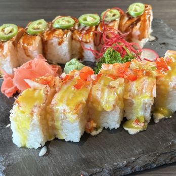 Sushi Oyama - Ebi Oshi (Upgraded) - Japanese Near Me - Burnaby, British Columbia Sushi Oyama - Ebi Oshi (Upgraded) - Japanese Near Me - Burnaby, British Columbia