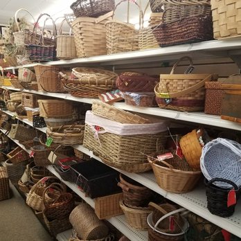 New Uses - Need a basket? A whole aisle dedicated to baskets! - Thrift Stores Near Me - Aurora, Illinois