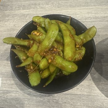 Sushi Plus One - Spicy edamame - Japanese Near Me - Murrieta, California