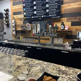Beer and wine with fryer food