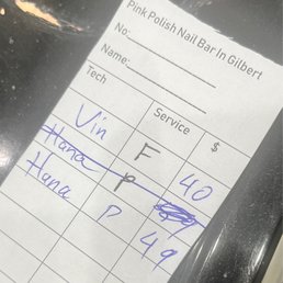 My bill, showing they tried to overcharge me.