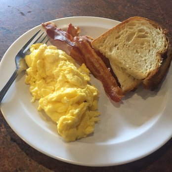 Cafe Vahik - $6 breakfast special - eggs, bacon, and yummy sourdough toast! - Coffee & Tea Near Me - La Jolla, California Cafe Vahik - $6 breakfast special - eggs, bacon, and yummy sourdough toast! - Coffee & Tea Near Me - La Jolla, California