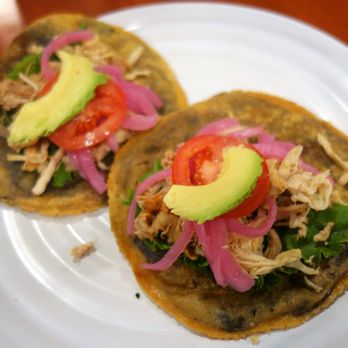 Chichen Itza Restaurant - Chichen Itza 11/23/18: Panuchos –Fried Corn Tortilla, Black Bean Puree, Lettuce, Turkey, Pickled Red Onions, Avocado - Mexican Near Me - Los Angeles, California Chichen Itza Restaurant - Chichen Itza 11/23/18: Panuchos –Fried Corn Tortilla, Black Bean Puree, Lettuce, Turkey, Pickled Red Onions, Avocado - Mexican Near Me - Los Angeles, California