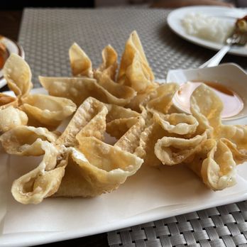 Ponsawan Thai Cuisine - Crab cheese wontons light and crispy - Thai Near Me - Thornton, Colorado Ponsawan Thai Cuisine - Crab cheese wontons light and crispy - Thai Near Me - Thornton, Colorado