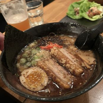Nute's - The traditional Tonkatsu Ramen With Crispy Pork Belly it was good - Thai Near Me - San Francisco, California Nute's - The traditional Tonkatsu Ramen With Crispy Pork Belly it was good - Thai Near Me - San Francisco, California