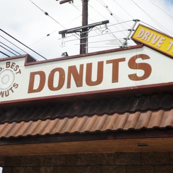 US Best Donuts - a donut shop sign - Donuts Near Me - Hawthorne, California