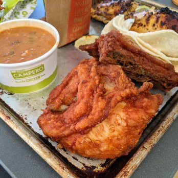 Pollo Campero Springfield - Fried chicken and beans - Chicken Shop Near Me - Springfield, Virginia